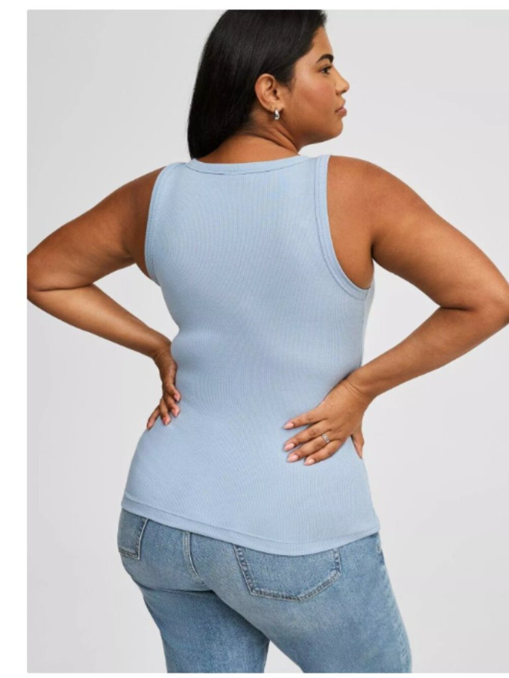 Torrid Henley Scoop Tank - Picture 2 of 6